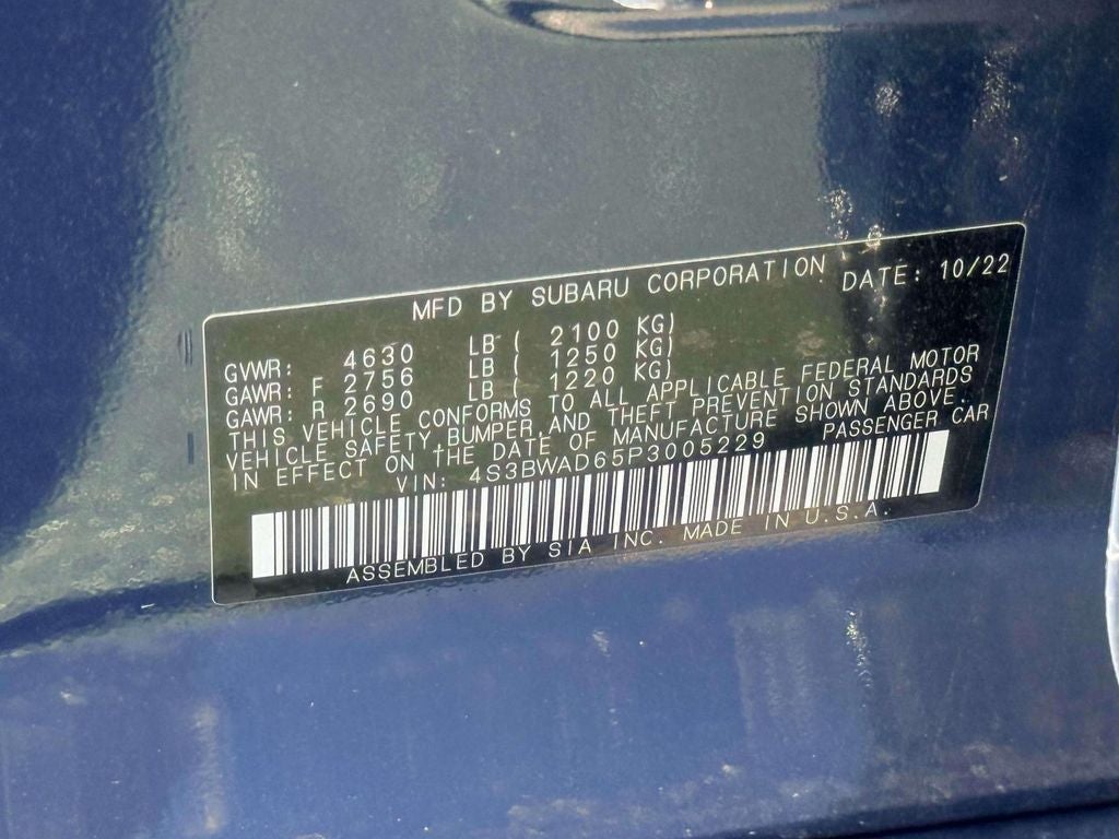 2023 Subaru Legacy Premium
