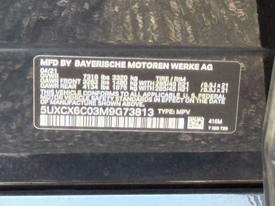 2021 BMW X7 M50i