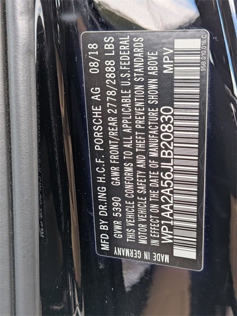 2018 Porsche Macan Base