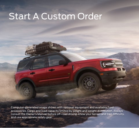 Start a custom order | LaFontaine Ford Lansing in Lansing MI