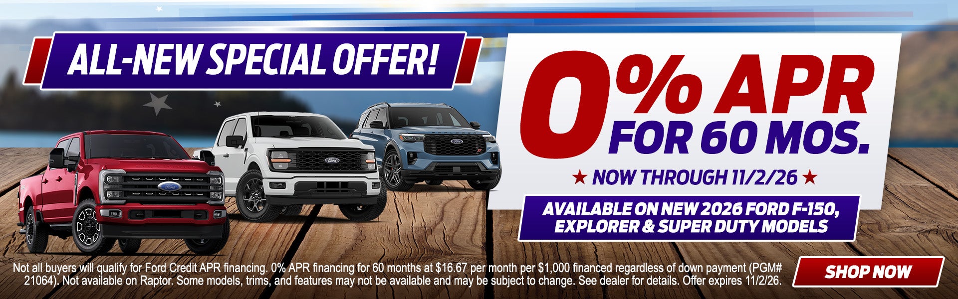 All-New Special Offer!